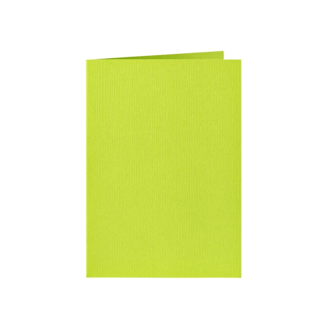 Correspondentiekaart Papicolor dubbel 105x148mm appelgroen pak à 6 stuks