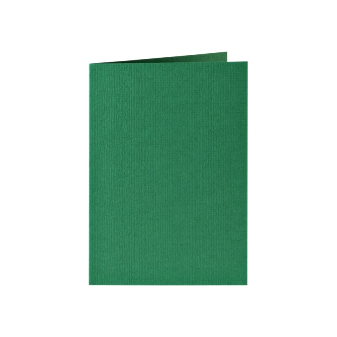 Correspondentiekaart Papicolor dubbel 105x148mm dennengroen pak à 6 stuks