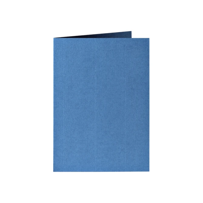 Correspondentiekaart Papicolor dubbel 105x148mm donkerblauw pak à 6 stuks