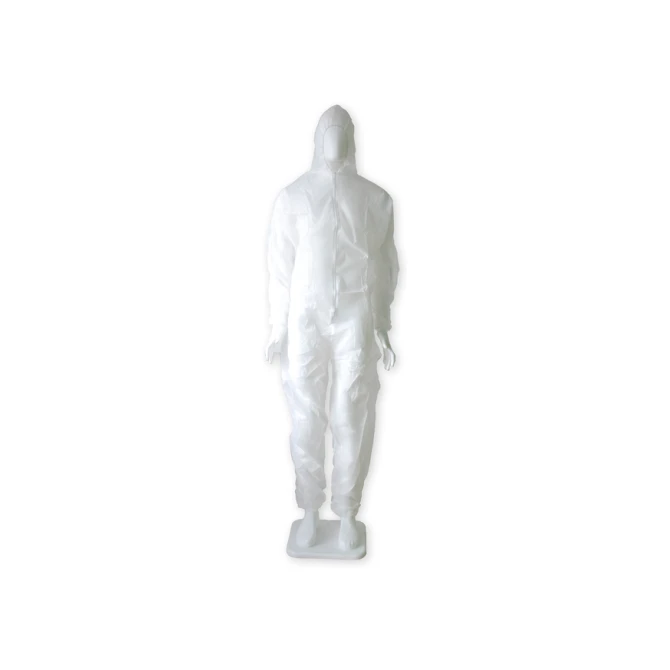 Coverall Hynex non-woven XL wit PP rits Coverall Hynex non-woven XL wit PP rits