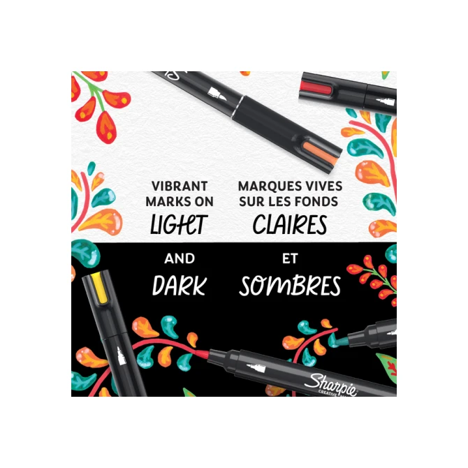Creatieve marker Sharpie assorti 2 stuks