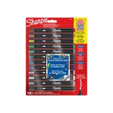 Creatieve marker Sharpie assorti blister à 12 stuks Creatieve marker Sharpie assorti blister à 12 stuks