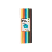 Crêpepapier Folia 50x200cm 10 rollen basiskleuren