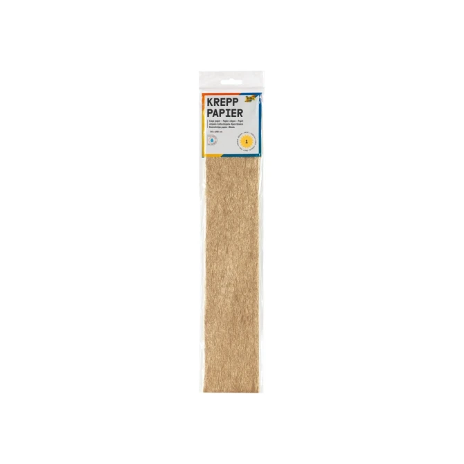 Crêpepapier Folia 50x250cm 10vel 9125 goud