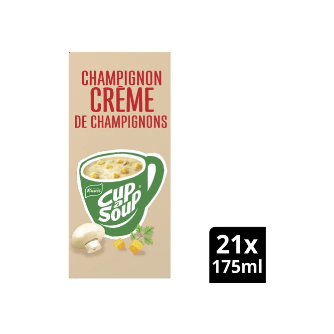 Cup-a-Soup Knorr champignon crème 21x175ml