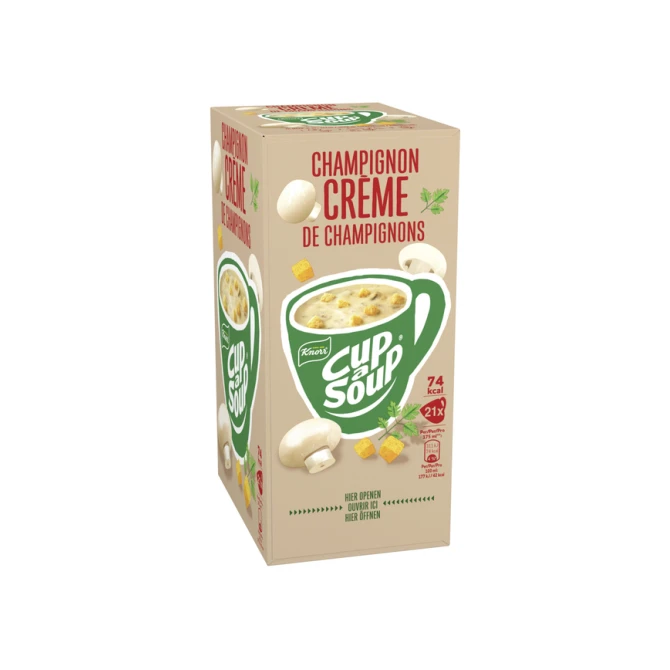 Cup-a-Soup Knorr champignon crème 21x175ml