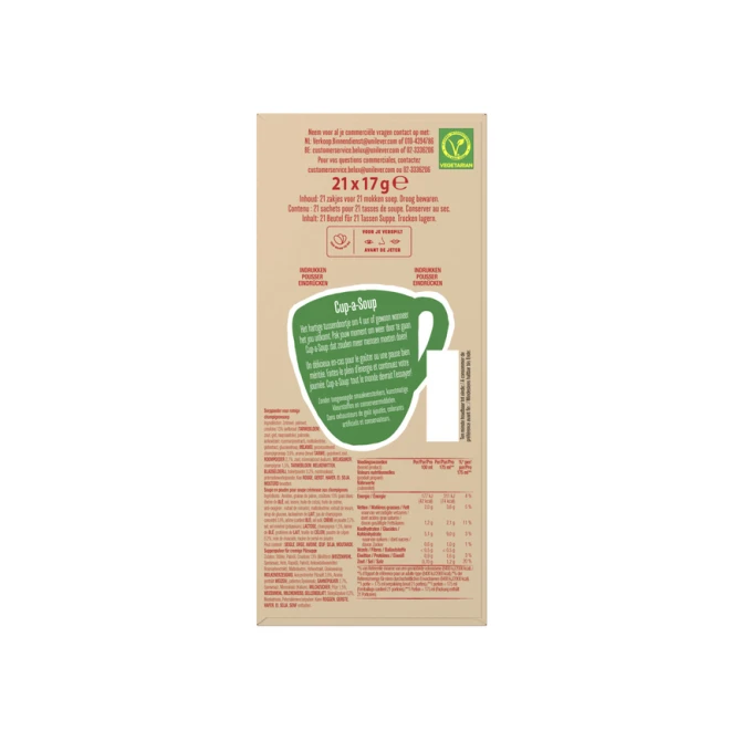 Cup-a-Soup Knorr champignon crème 21x175ml