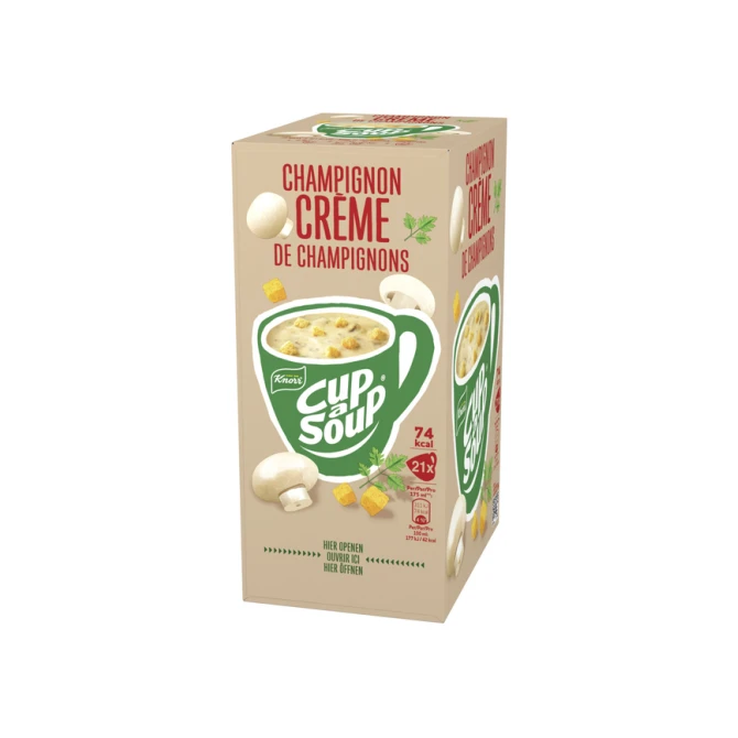 Cup-a-Soup Knorr champignon crème 21x175ml