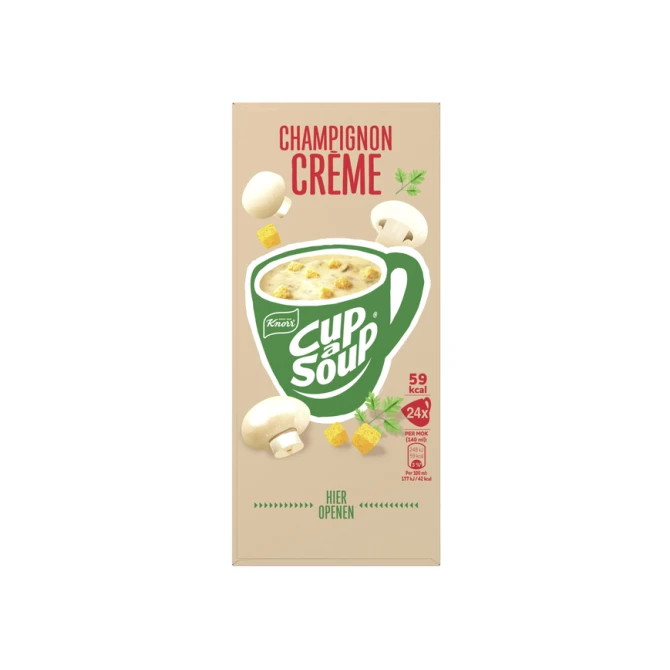 Cup-a-Soup Knorr champignon crème 24x140ml