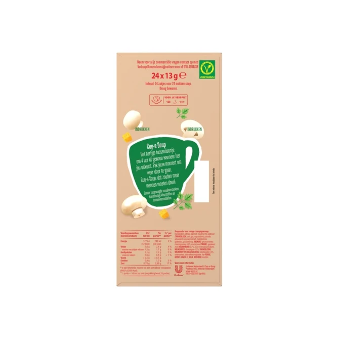 Cup-a-Soup Knorr champignon crème 24x140ml