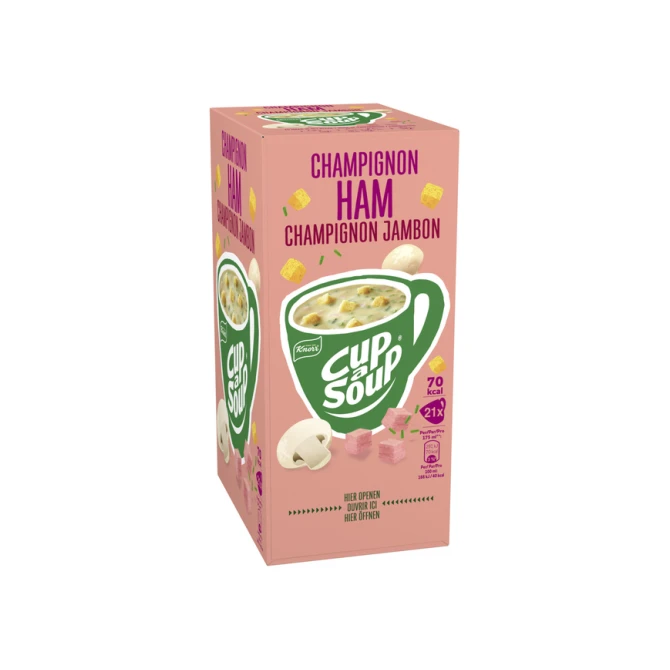 Cup-a-Soup Knorr champignon ham 21x175ml