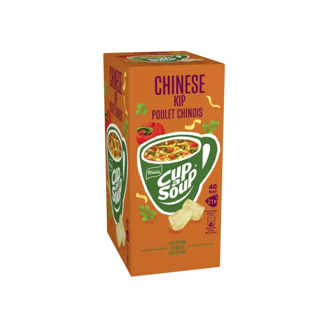 Cup-a-Soup Knorr Chinese kip 21x175ml