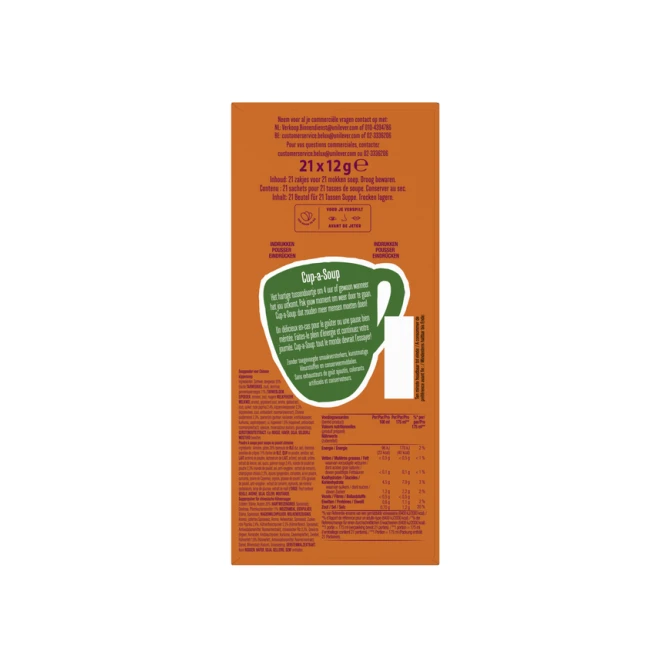 Cup-a-Soup Knorr Chinese kip 21x175ml