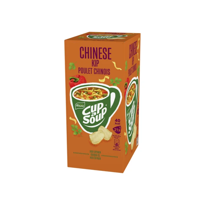 Cup-a-Soup Knorr Chinese kip 21x175ml