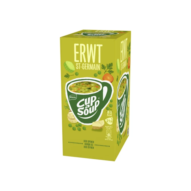Cup-a-Soup Knorr erwtensoep 21x175ml