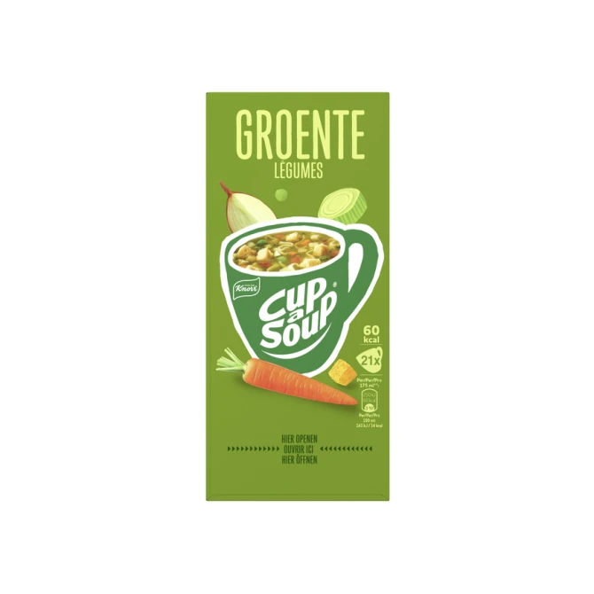 Cup-a-Soup Knorr groente 21x175ml