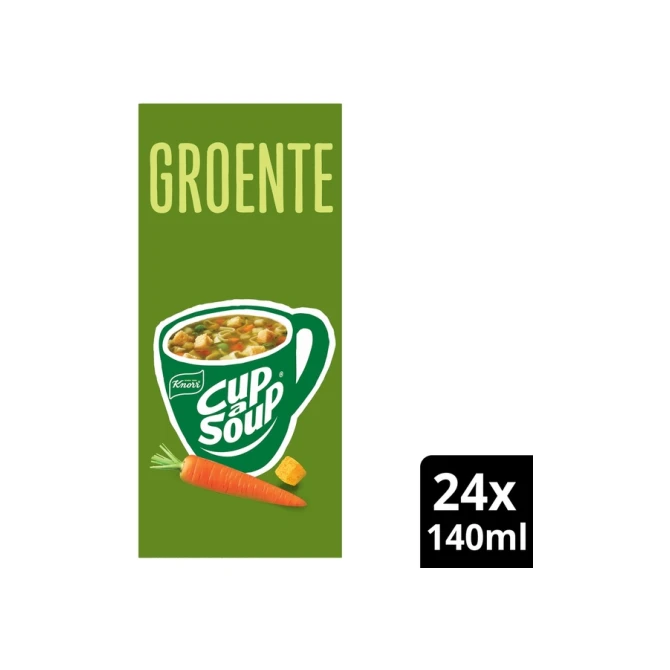 Cup-a-Soup Knorr groente 24x140ml