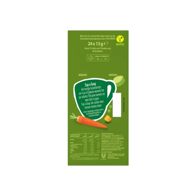 Cup-a-Soup Knorr groente 24x140ml
