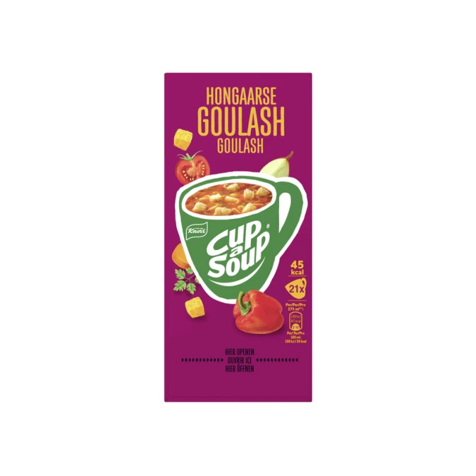 Cup-a-Soup Knorr Hongaarse goulash 21x175ml