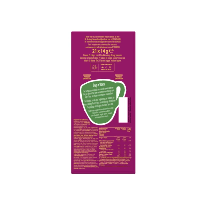 Cup-a-Soup Knorr Hongaarse goulash 21x175ml