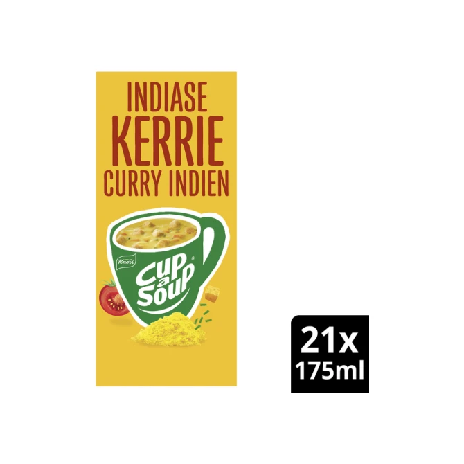 Cup-a-Soup Knorr Indiase kerrie 21x175ml