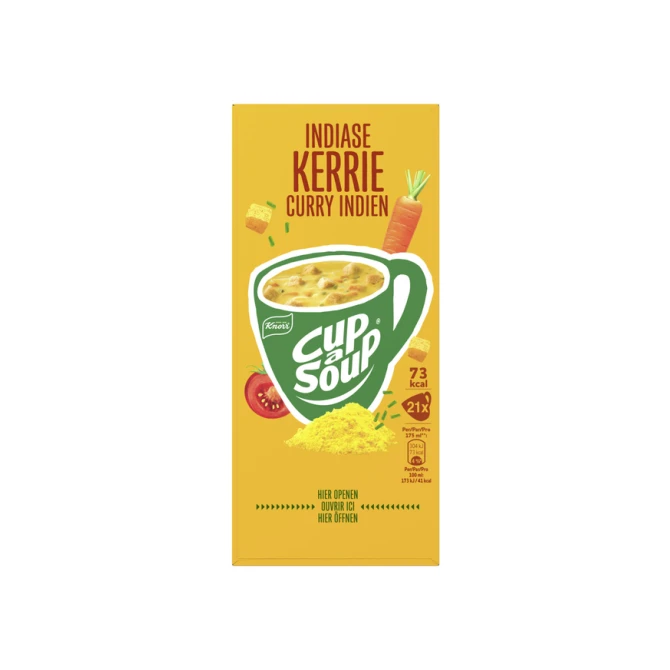 Cup-a-Soup Knorr Indiase kerrie 21x175ml