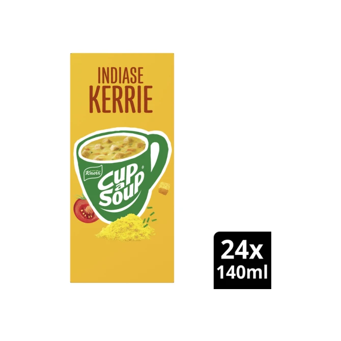 Cup-a-Soup Knorr Indiase kerrie 24x140ml