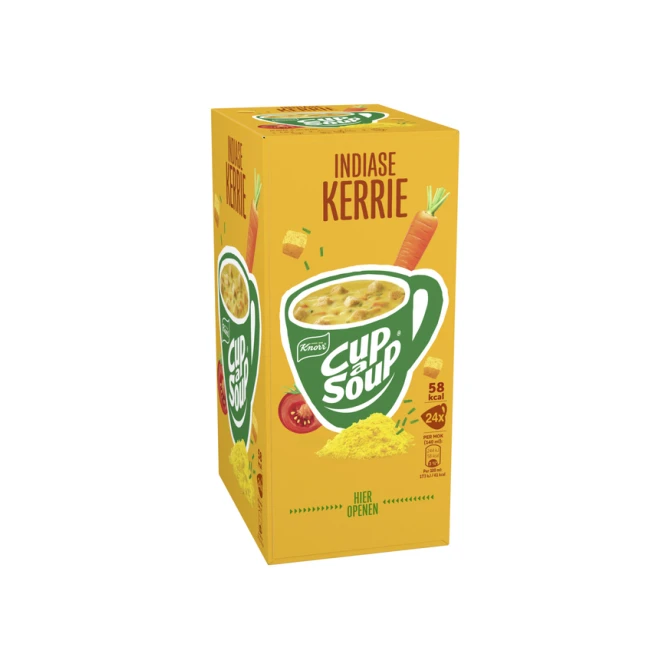 Cup-a-Soup Knorr Indiase kerrie 24x140ml