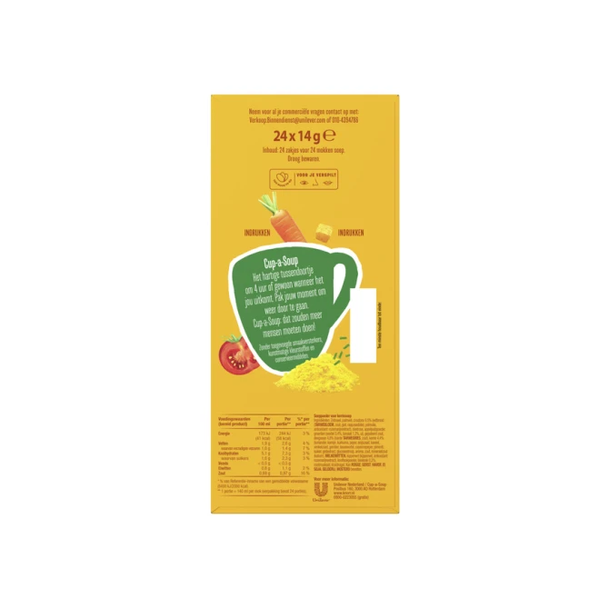 Cup-a-Soup Knorr Indiase kerrie 24x140ml