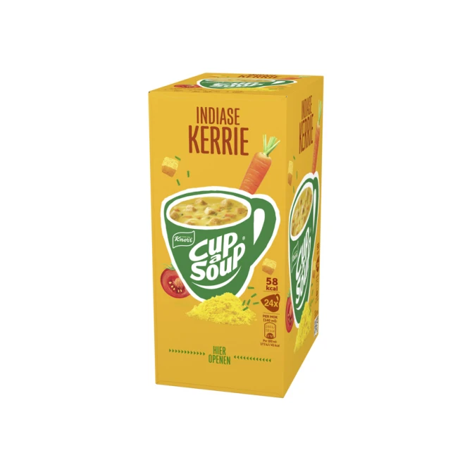 Cup-a-Soup Knorr Indiase kerrie 24x140ml