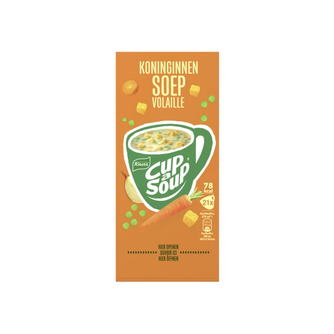 Cup-a-Soup Knorr koninginnensoep 21x175ml