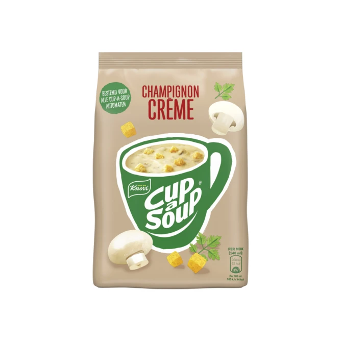 Cup-a-Soup Knorr machinezak champignon crème 140ml