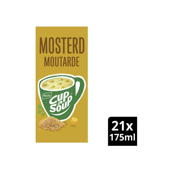 Cup-a-Soup Knorr mosterd 21x175ml