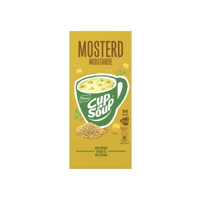 Cup-a-Soup Knorr mosterd 21x175ml