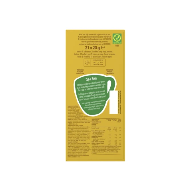 Cup-a-Soup Knorr mosterd 21x175ml