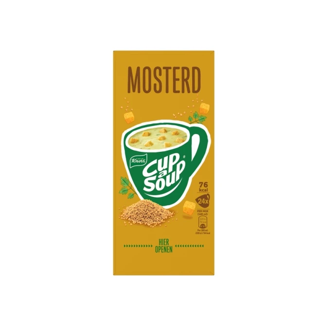 Cup-a-Soup Knorr mosterd 24x140ml