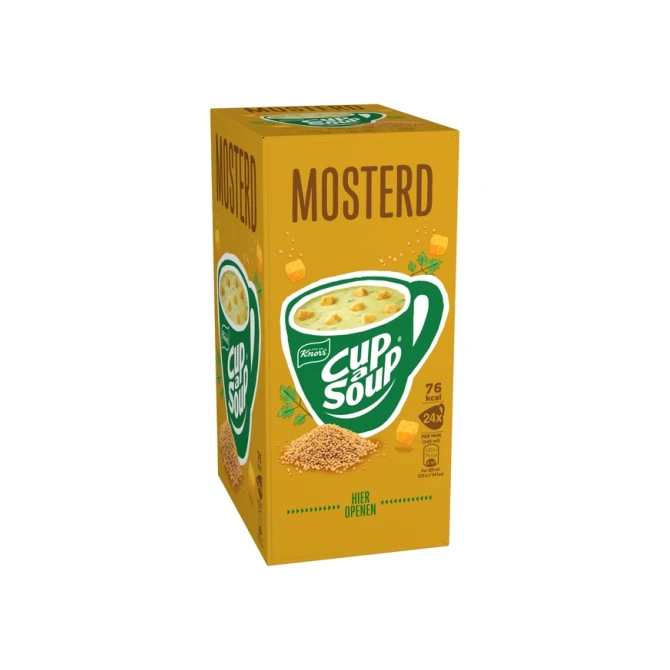 Cup-a-Soup Knorr mosterd 24x140ml