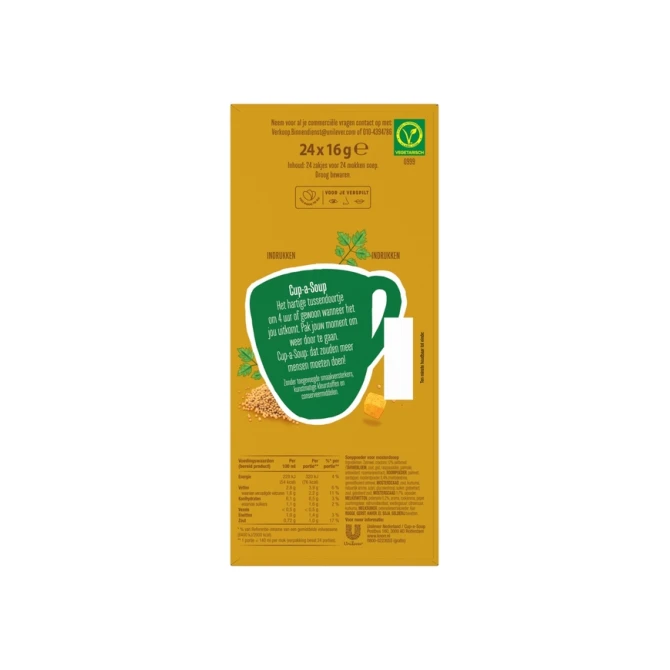 Cup-a-Soup Knorr mosterd 24x140ml