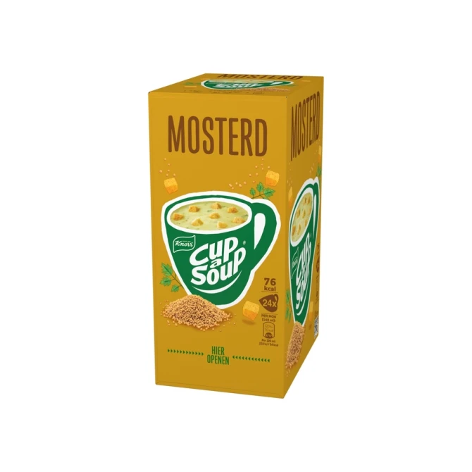 Cup-a-Soup Knorr mosterd 24x140ml