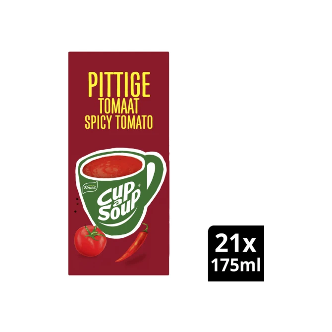 Cup-a-Soup Knorr pittige tomaat 21x175ml