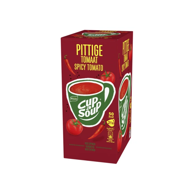 Cup-a-Soup Knorr pittige tomaat 21x175ml