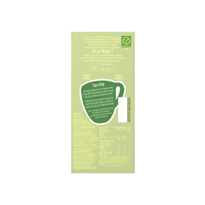 Cup-a-Soup Knorr prei-crème 21x175ml