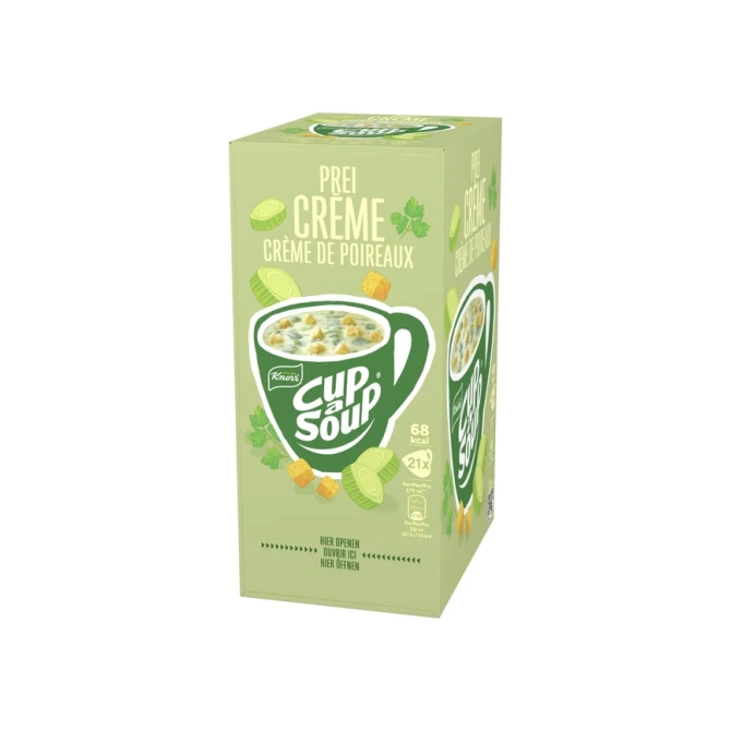 Cup-a-Soup Knorr prei-crème 21x175ml