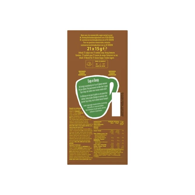 Cup-a-Soup Knorr rundvlees 21x175ml