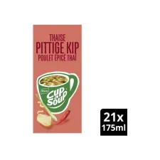 Cup-a-Soup Knorr Thaise pittige kip 21x175ml