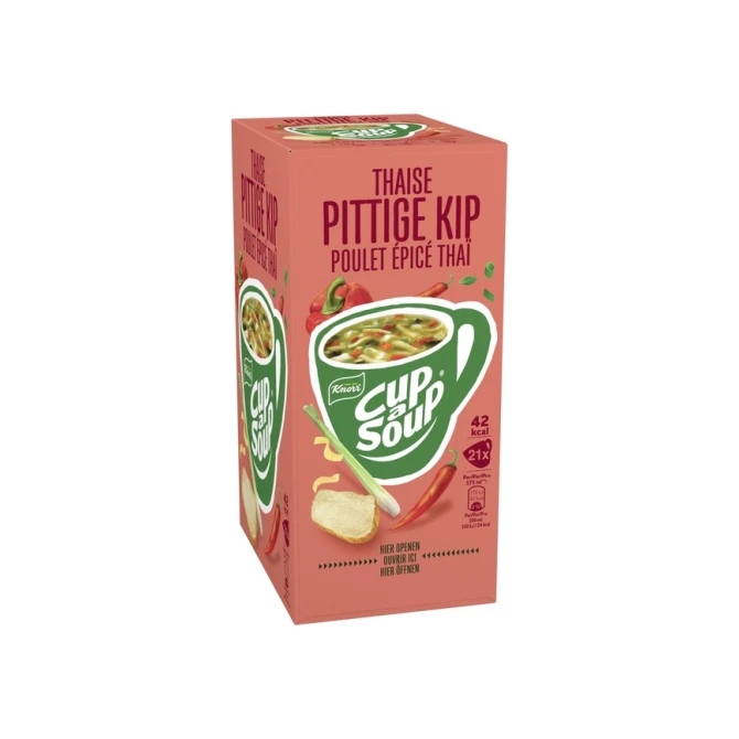 Cup-a-Soup Knorr Thaise pittige kip 21x175ml