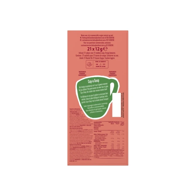 Cup-a-Soup Knorr Thaise pittige kip 21x175ml