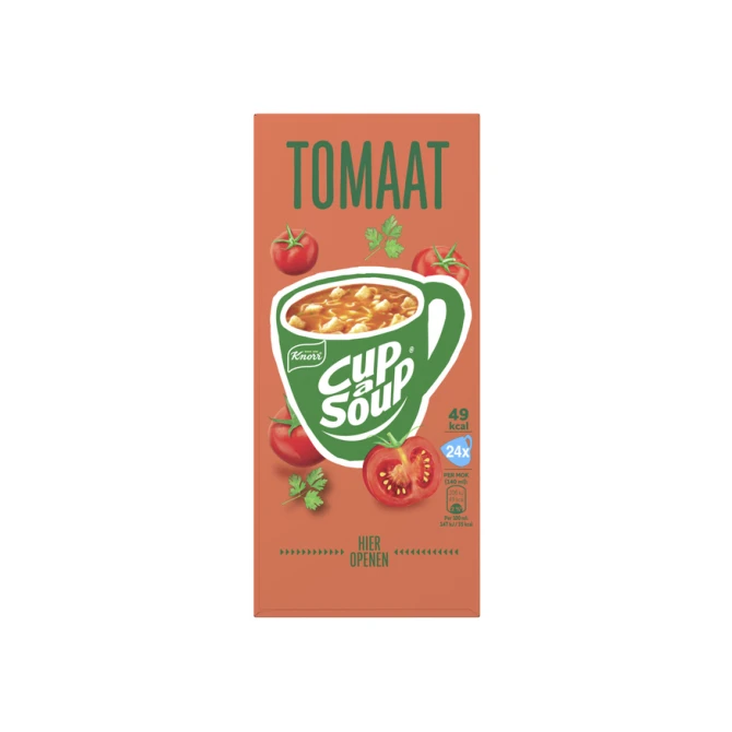 Cup-a-Soup Knorr tomaat 24x140ml
