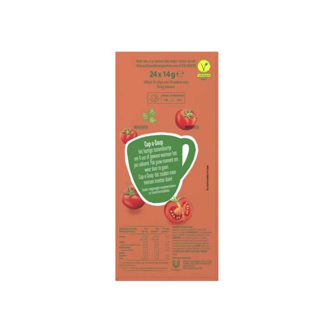 Cup-a-Soup Knorr tomaat 24x140ml