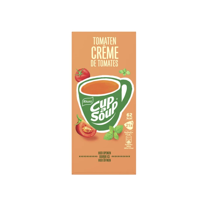 Cup-a-Soup Knorr tomaten crème 21x175ml